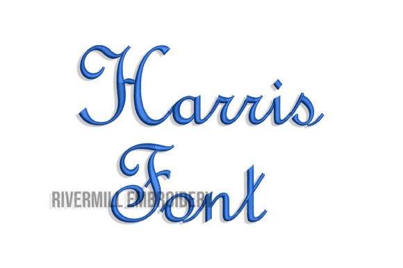 1 1 2 Harris Embroidery Font Review