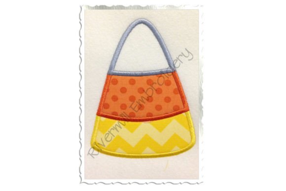 Applique Candy Corn Embroidery Design Review