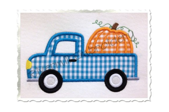 Applique Pumpkin Truck Embroidery Design Review