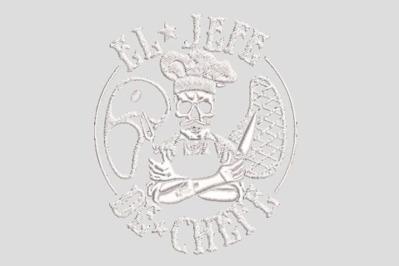 Chef Skeleton Horror Halloween Embroidery Review