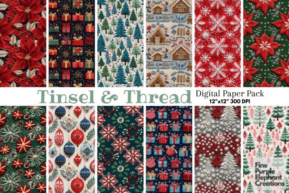 Christmas Embroidery Winter Holiday Review