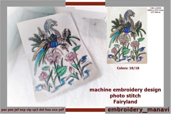 Embroidery Design Photo Stitch Fairyland Review