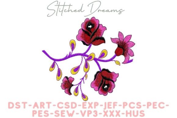 Flowers Embroidery Patterns Review