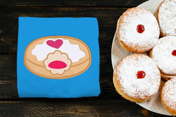 Hanukkah Jelly Donut Applique Embroidery Review