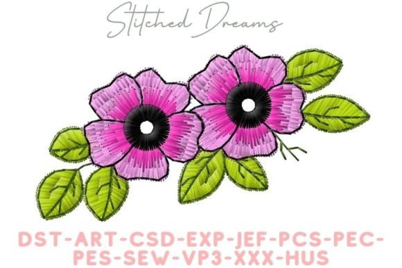 Natural Flowers Embroidery Design Review