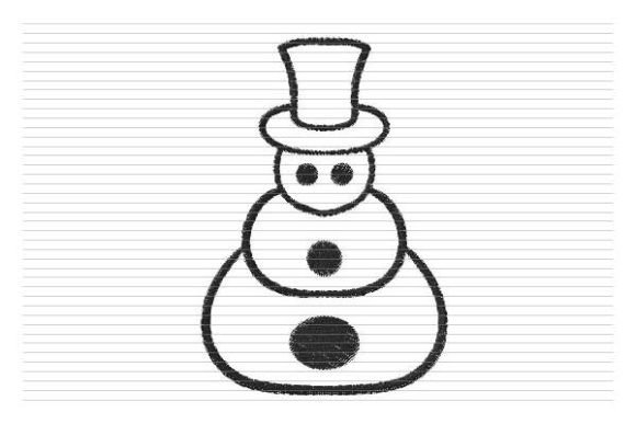 Simple Snowman Christmas Embroidery Review